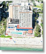 Ramada Plaza By Wyndham Marco Polo Beach Resort In North Miami B Metal Print