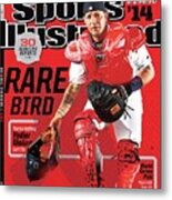 Rare Bird 2014 Mlb Baseball Preview Issue Sports Illustrated Cover Metal Print
