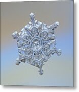 Real Snowflake - 05-feb-2018 - 18 Metal Print