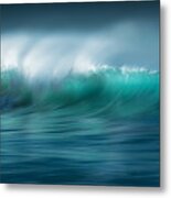 Riding The Wave Metal Print