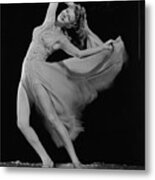 Rita Hayworth Dancing Metal Print