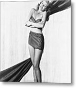 Rita Hayworth, Favorite Glamour Girl Metal Print