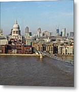 River Thames, London Metal Print