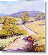 Road Through Kanimbla Metal Print