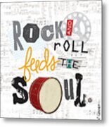 Rock And Roll 1 Metal Print