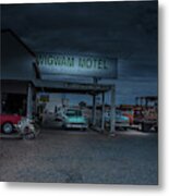 Route 66 Motel Metal Print