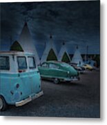 Route66 Tipi's Metal Print