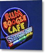Rum Boogie Cafe # 3 - Memphis Metal Print