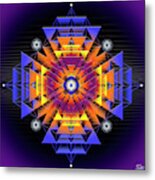 Sacred Geometry 739 Metal Print