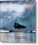 Sailboats Metal Print