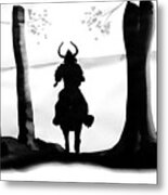 Samurai Metal Print