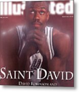 San Antonio Spurs David Robinson Sports Illustrated Cover Metal Print