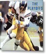 San Diego Chargers Chuck Muncie, 1983 Afc Playoffs Sports Illustrated Cover Metal Print