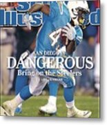 San Diego Chargers Darren Sproles, 2009 Afc Wild Card Sports Illustrated Cover Metal Print