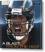 San Diego Chargers Junior Seau, 1993 Nfl Football Preview Sports Illustrated Cover Metal Print