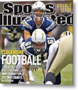 San Diego Chargers V New Orleans Saints Sports Illustrated Cover Metal Print