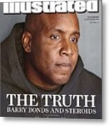 San Francisco Giants Barry Bonds Sports Illustrated Cover Metal Print