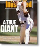 San Francisco Giants Rick Reuschel... Sports Illustrated Cover Metal Print