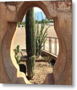 San Xavier Mission 2 Metal Print