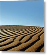 Sand Texture Metal Print