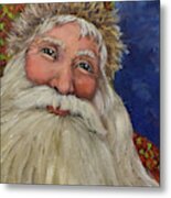 Santa Iii - Old World Santa Metal Print