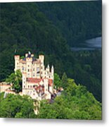 Schloss Hohenschwangau, Bavaria, Germany Metal Print