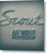 Scout All Wheel Drive - Vintage Metal Print