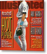 Seattle Mariners Alex Rodriguez... Sports Illustrated Cover Metal Print