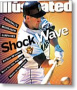 Seattle Mariners Bret Boone... Sports Illustrated Cover Metal Print
