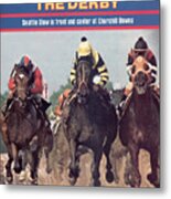 Seattle Slew, 1977 Kentucky Derby Sports Illustrated Cover Metal Print