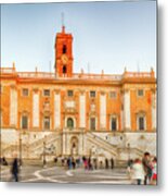 Senatorial Palace And Bell Tower Metal Print