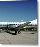 Sierra Pacific Airlines Convair Cv-580 N73121 Metal Print