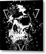 Skull X Ii Metal Print