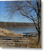 Smiths Island Landscape Art Metal Print