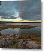 Somes Sound Sunset Metal Print