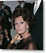 Sophia Loren Metal Print