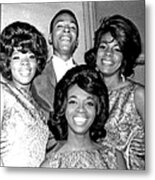 Soul Singers Backstage At The Apollo Metal Print