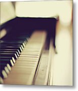 Sound Of Piano Metal Print