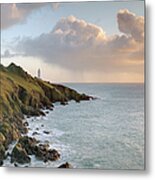 South Devon Coast Metal Print