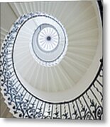 Spiral Staircase, The Queens House Metal Print