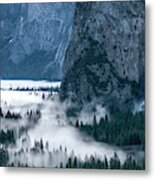 Spring In The Yosemite Valley Metal Print