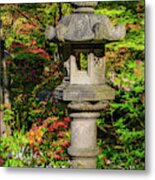 Spring Lantern Metal Print