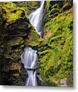 St Nectan's Kieve Waterfall, Cornwall Metal Print