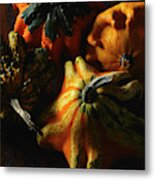 Star Shaped Gourds Metal Print