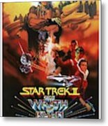 Star Trek Ii The Wrath Of Khan -1982-. Metal Print