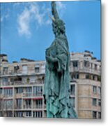 Statue Of Liberty Paris Ii Metal Print
