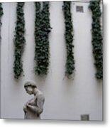 Statue, Wall Metal Print