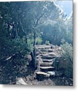 Steps To Enlightenment Metal Print
