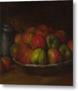 Still Life With Apples Metal Print
