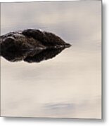 Stone In The Clouds Metal Print